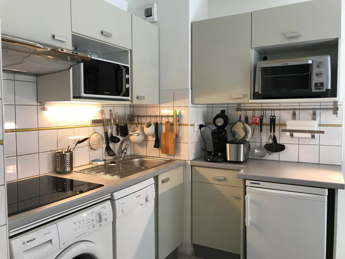T2 +Alcove, Recent 4/5 Pers. Parking. Balcon. Wifi Apartment Каутерец Екстериор снимка